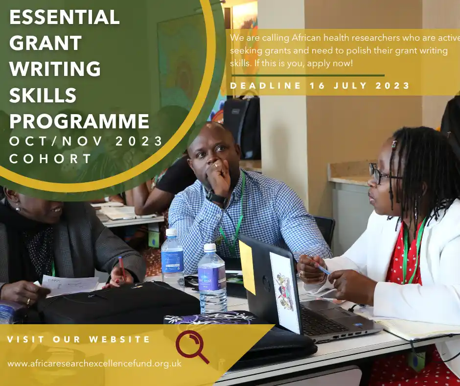 Essential Grant Writing Skills Programme Oct/Nov 2023