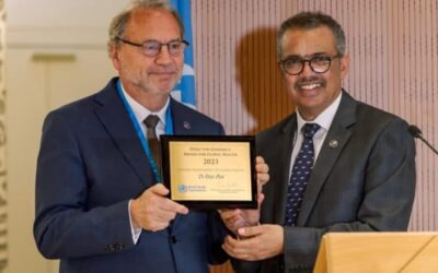 Professor Peter Piot wins WHO Director-General’s Global Health Leaders Awards